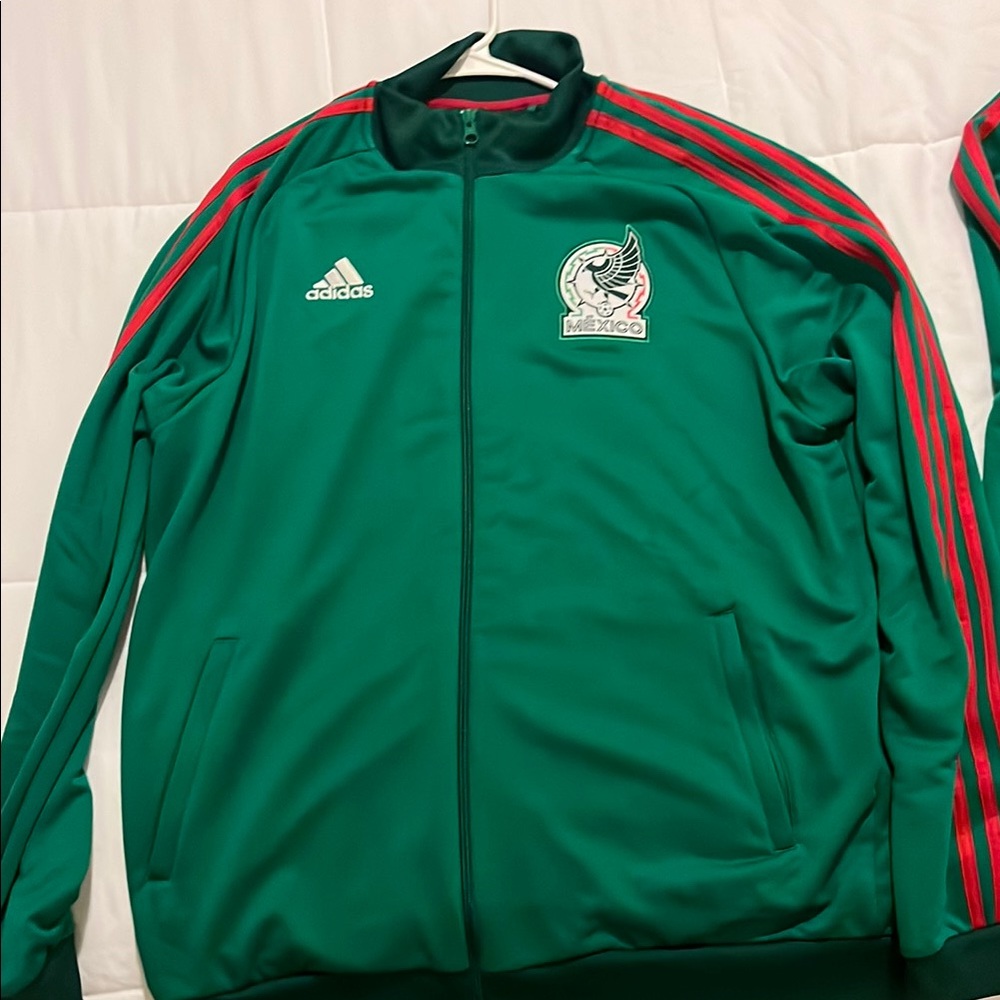 Adidas Green Mexico Track Jacket